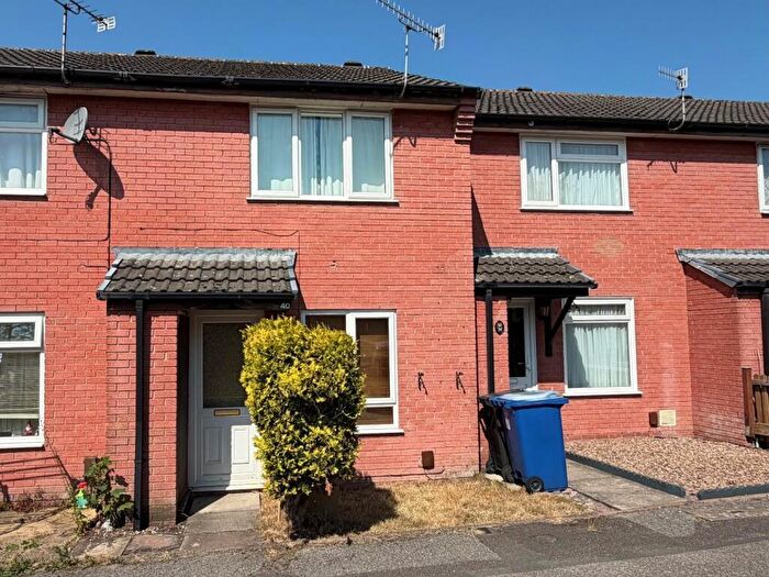 2 Bedroom Terraced House To Rent In Hooke Close, Canford Heath, Poole, BH17