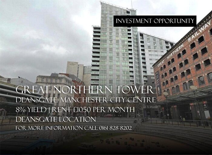 1 Bedroom Apartment For Sale In Great Northern Tower, Manchester City Centre, Manchester, M3