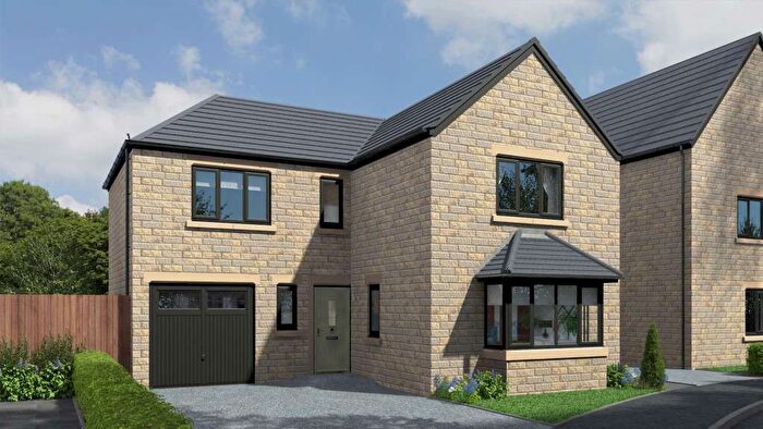 4 Bedroom Detached House For Sale In "The Newton Show Home" At Hayfield Road, New Mills, High Peak, SK22