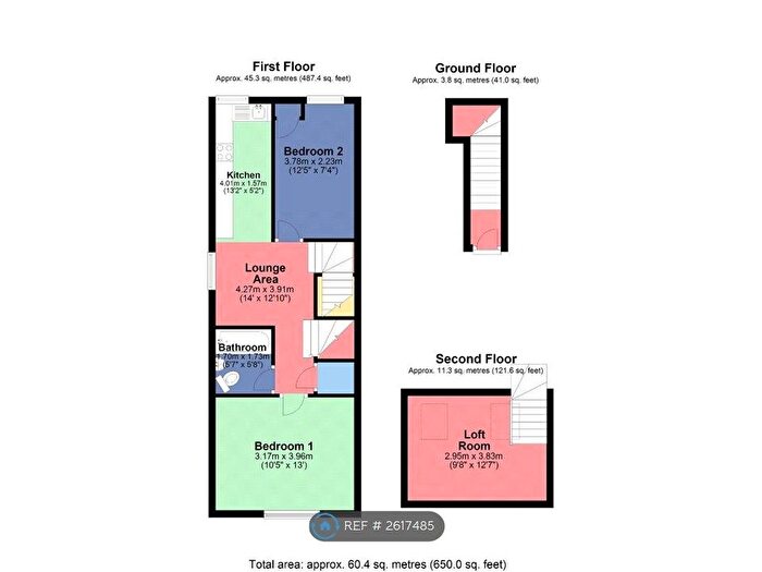 2 Bedroom Flat To Rent In Watford, Watford, WD18