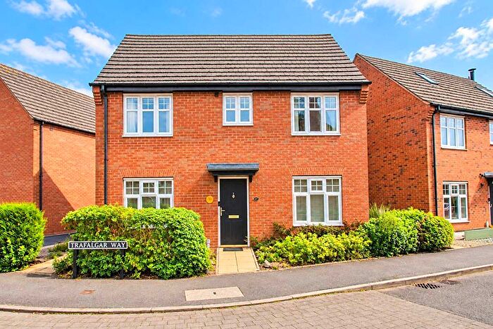 3 Bedroom Detached House For Sale In Trafalgar Way, Lichfield, WS14