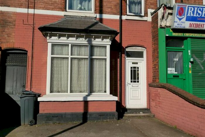 1 Bedroom Flat To Rent In Slade Road, Erdington, Birmingham, B23