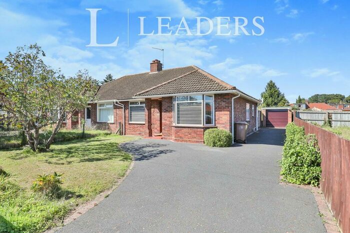 2 Bedroom Bungalow To Rent In Samson Road, Norwich, NR6