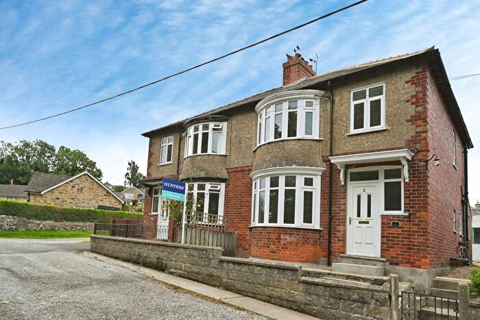 3 Bedroom Semi Detached House For Sale In Leyburn Road, Middleham, Leyburn, DL8