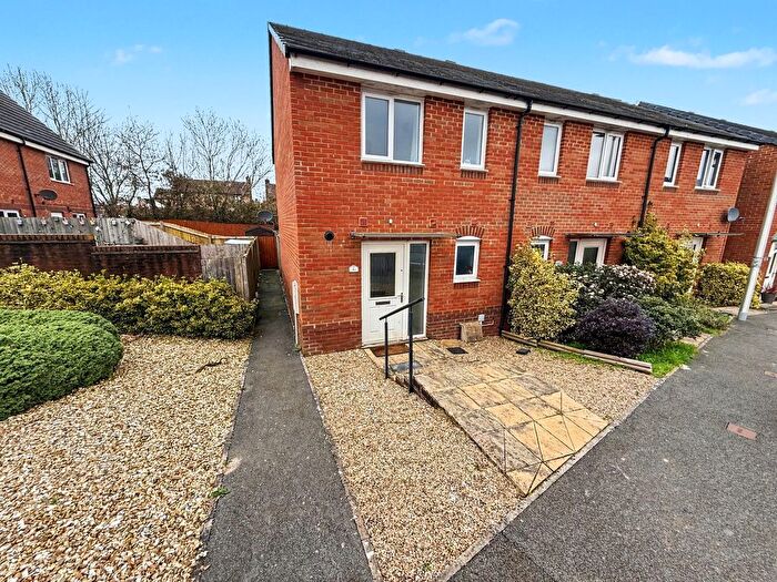 2 Bedroom Terraced House For Sale In Gale Way, Tiverton, EX16