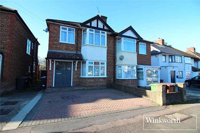 3 Bedroom Semi Detached House For Sale In Bullhead Road, Borehamwood, Hertfordshire, WD6