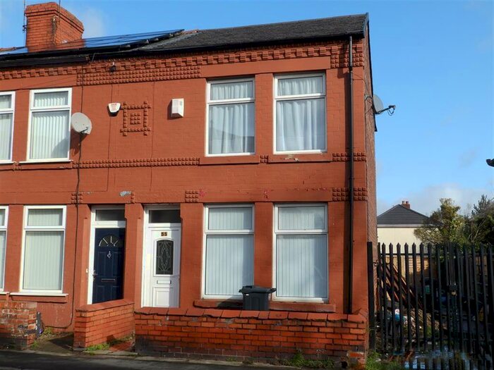 2 Bedroom End Of Terrace House To Rent In Cambridge Road, Ellesmere Port, Cheshire, CH65
