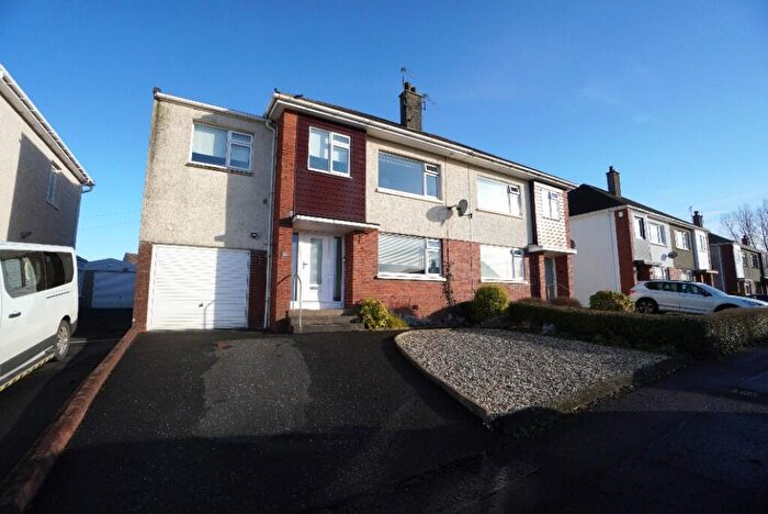 4 Bedroom Semi Detached House For Sale In Ellisland Drive, Kilmarnock, Ayrshire, KA3