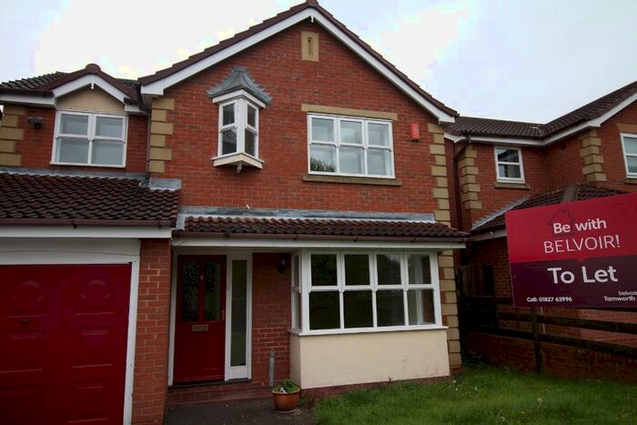 4 Bedroom Detached House To Rent In Lakeland Drive, Tamworth, B77