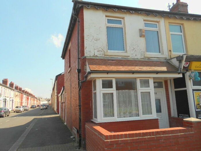 2 Bedroom End Of Terrace House To Rent In Cromwell Road, Blackpool, FY1