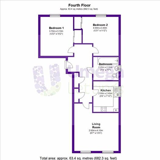 2 Bedroom Apartment To Rent In Handyside Place, Gorgie, Edinburgh, EH11
