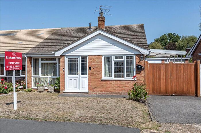 2 Bedroom Bungalow For Sale In Acacia Close, Woodham, Addlestone, Surrey, KT15