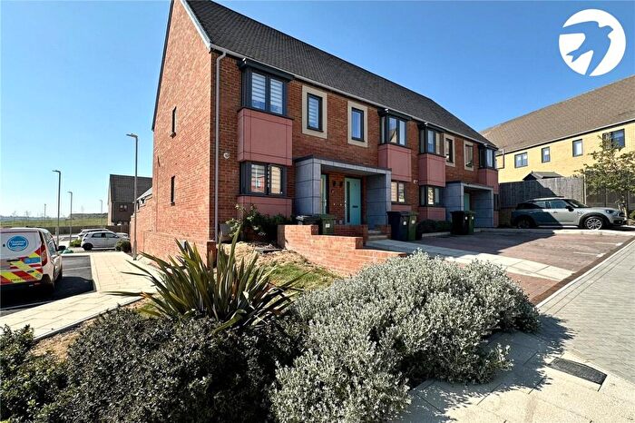 2 Bedroom End Of Terrace House For Sale In Haygreen Crescent, Castle Hill, Ebbsfleet Valley, Swanscombe, DA10