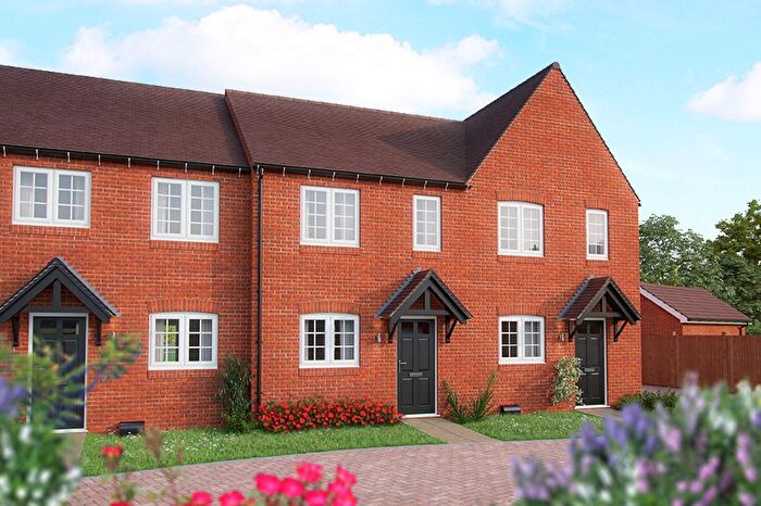 2 Bedroom End Of Terrace House For Sale In "The Harwood" At Nickling Road, Banbury, OX16