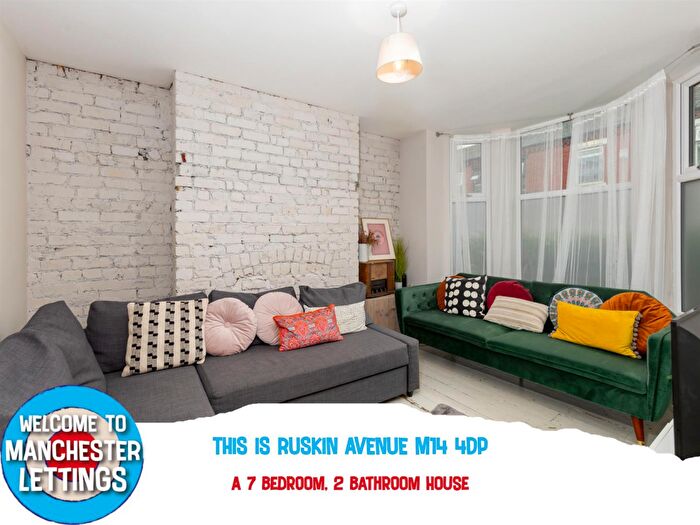 7 Bedroom Terraced House To Rent In Ruskin Avenue Manchester, M14