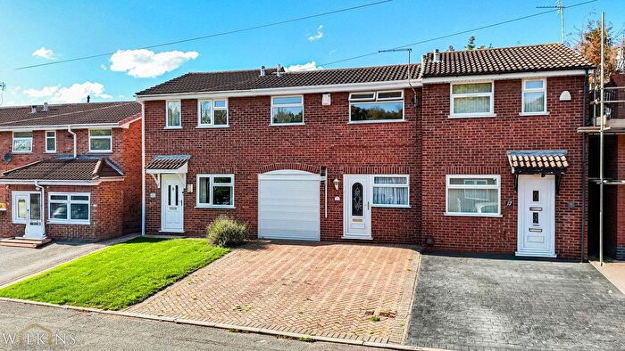 2 Bedroom Terraced House For Sale In Duchy Close, Stretton, Burton-On-Trent, Staffordshire, DE13