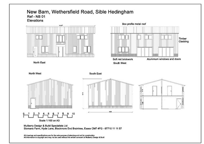 5 Bedroom Land For Sale In Wethersfield Road, Sible Hedingham, Halstead, CO9