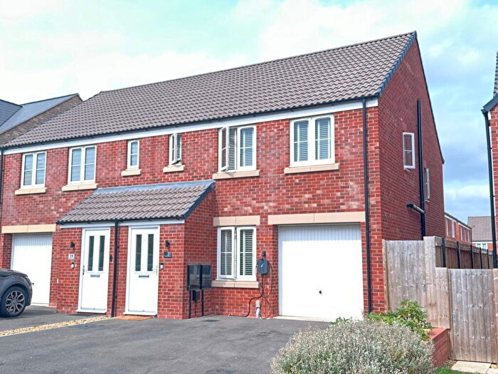 3 Bedroom Semi-Detached House For Sale In Menzel Road, Weldon Park, Weldon, Corby, Northamptonshire, NN17