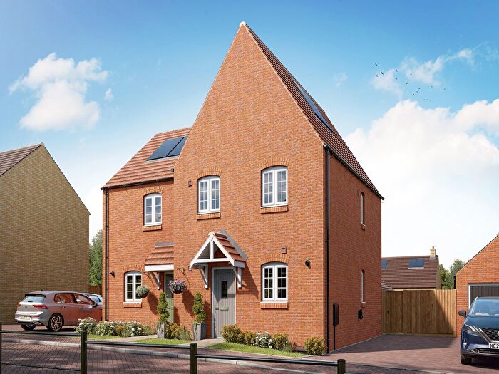 3 Bedroom Semi Detached House For Sale In "The Weedon" At Heathencote, Towcester, NN12