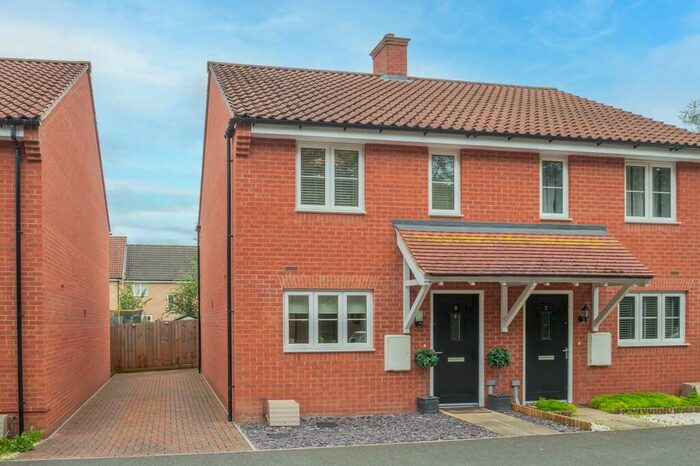 2 Bedroom Semi-Detached House For Sale In Kentford, Suffolk, CB8