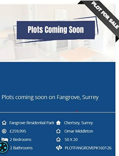 2 Bedroom Park Home For Sale In Fangrove Park, Lyne, Chertsey, KT16