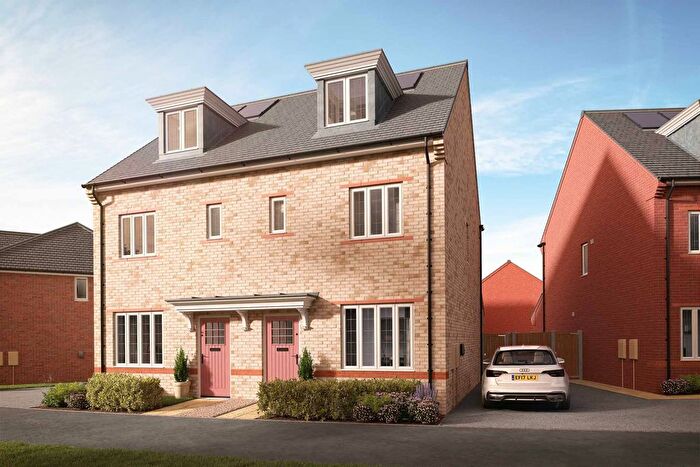 3 Bedroom Semi Detached House For Sale In "The Mosterton" At Wyre Close, Desborough, Kettering, NN14