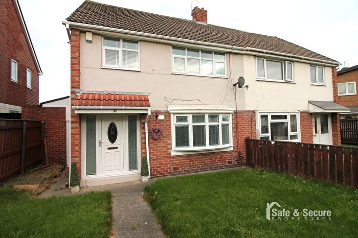 3 Bedroom Semi Detached House To Rent In Coach Road Estate, Usworth, NE37