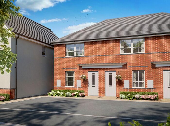 2 Bedroom End Terrace House For Sale In "Kenley" At Off Banbury Road, Upper Lighthorne, Leamington Spa, CV33