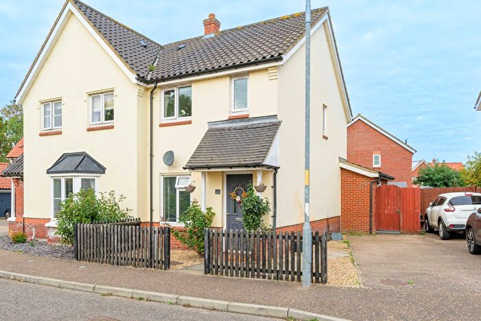 2 Bedroom Semi-Detached House For Sale In Millers Drive, Dickleburgh, IP21