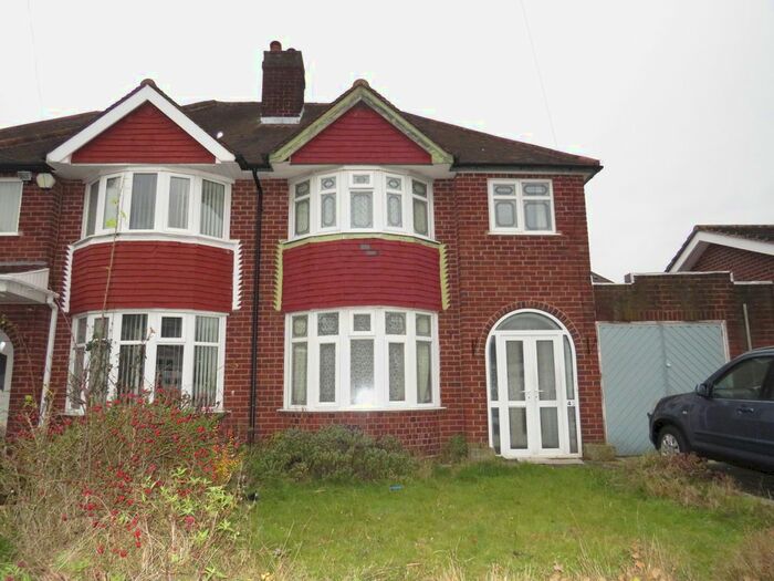 3 Bedroom Property To Rent In West Avenue, Handsworth, Birmingham, B20