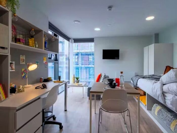 1 Bedroom Flat To Rent In Students - The Refinery, Bingley Street, Leeds, LS3