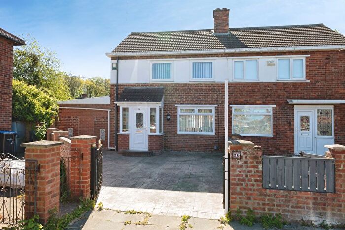 2 Bedroom Semi Detached House For Sale In Topcroft Close, Middlesbrough, TS3