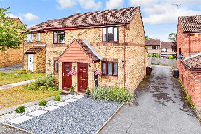 2 Bedroom End Of Terrace House For Sale In Willowmead, Leybourne, Kent, ME19