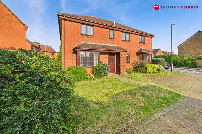 2 Bedroom Terraced House For Sale In Cornwallis Drive, Eaton Socon, St. Neots, Cambridgeshire, PE19