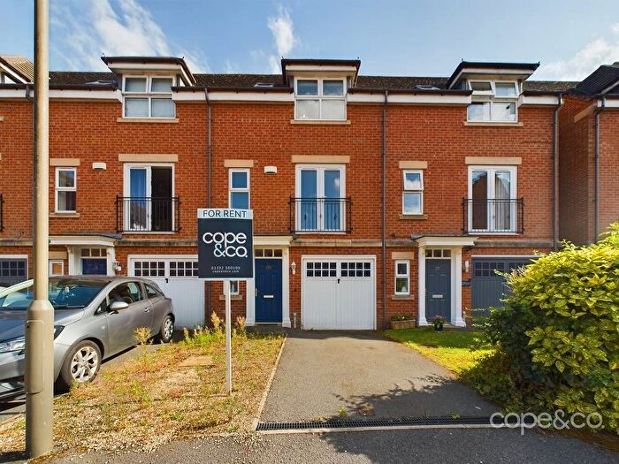 3 Bedroom Town House To Rent In Messiter Mews, Willington, Derby, Derbyshire, DE65