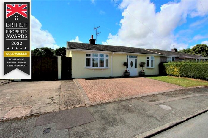 2 Bedroom Semi-Detached Bungalow For Sale In Moorland Road, Rivacre, CH66