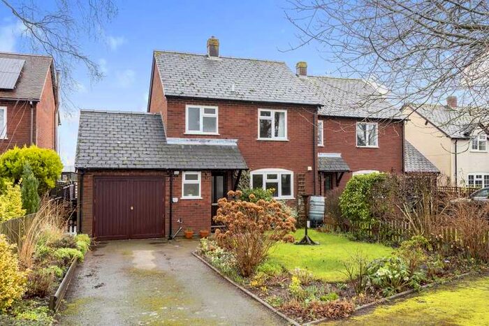 3 Bedroom Semi-Detached House For Sale In Bucknell, Shropshire, SY7