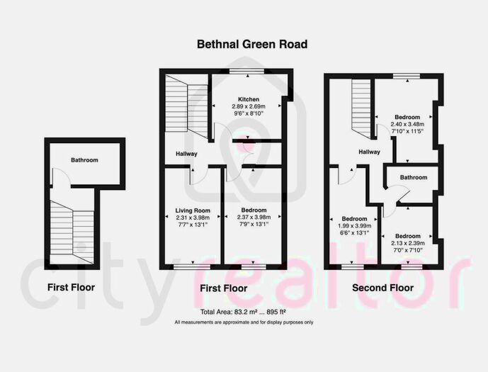 4 Bedroom Flat To Rent In Bethnal Green Road, London E2