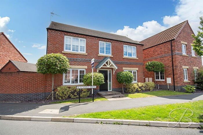 4 Bedroom Detached House For Sale In Blackbird Drive, Ollerton, Newark, NG22