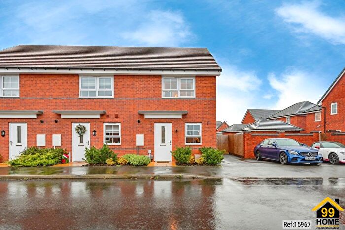 2 Bedroom End Terrace House For Sale In Mansell Avenue, Lichfield, United Kingdom, WS13