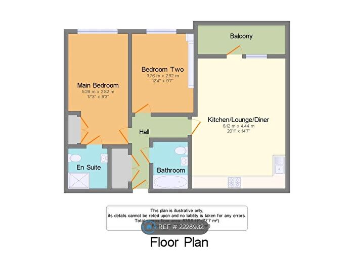 2 Bedroom Flat To Rent In Orchid Court, Tonbridge, TN9