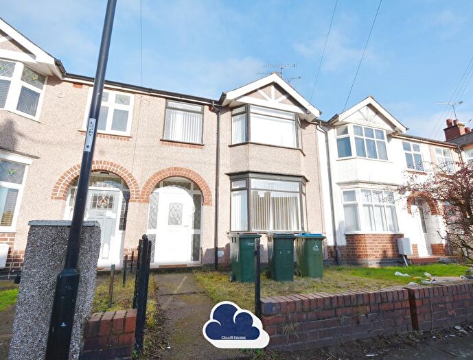 3 Bedroom Terraced House For Sale In Armstrong Avenue, Coventry, CV3