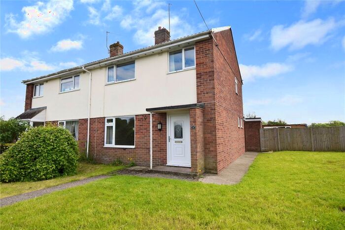 3 Bedroom Semi-Detached House For Sale In Canal Close, Wilcot, Pewsey, Wiltshire, SN9