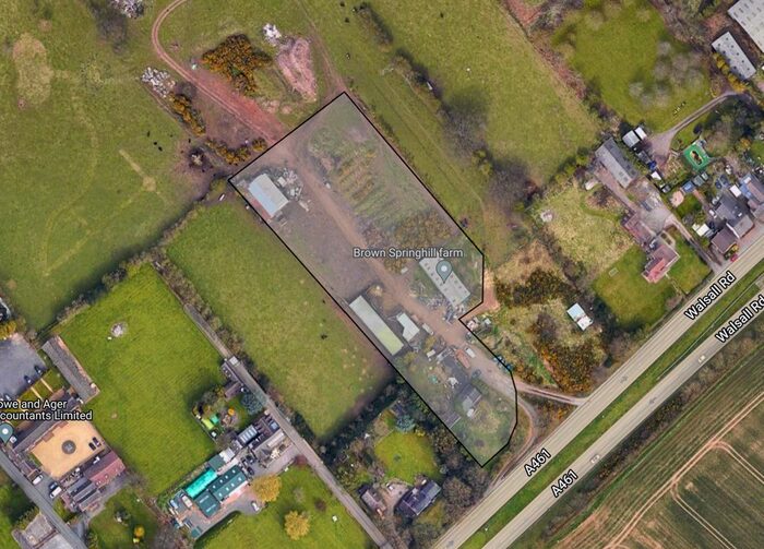 1 Bedroom Land For Sale In Walsall Road, Springhill, Lichfield, WS14