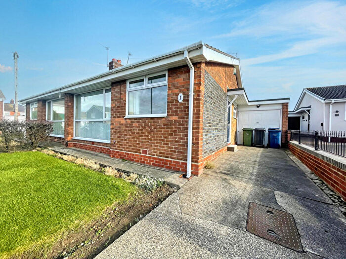 2 Bedroom Semi-Detached Bungalow For Sale In Glamis Court, Ridgeway, South Shields, Tyne And Wear, NE34