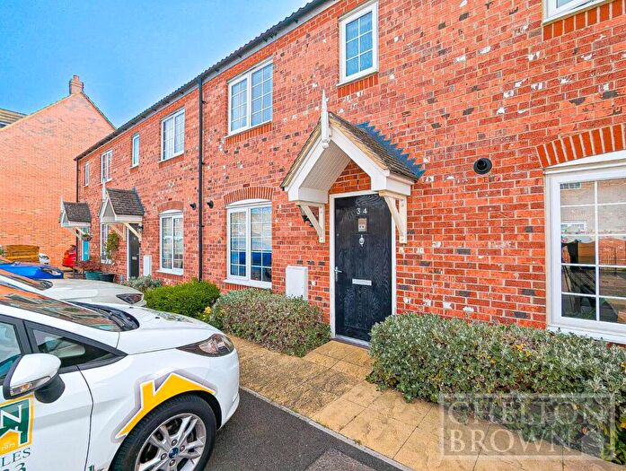 3 Bedroom Terraced House To Rent In The Furrows, Moulton, Northampton, Northamptonshire, NN3