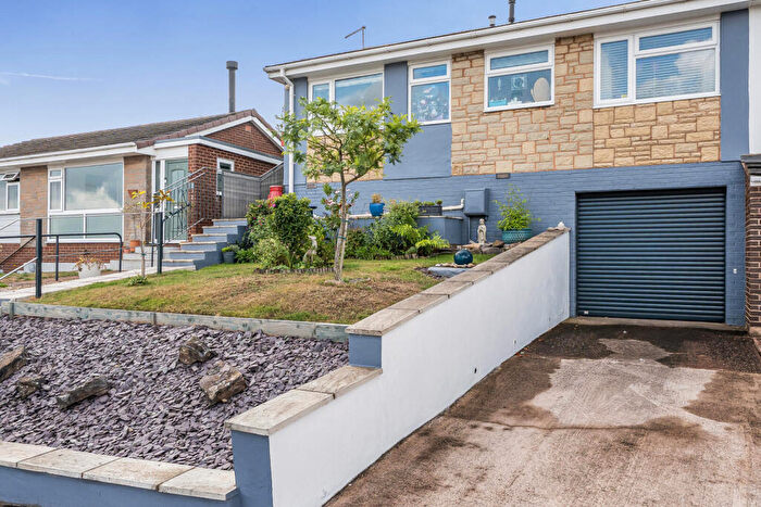 2 Bedroom Semi-Detached Bungalow For Sale In Anstey Crescent, Tiverton, Devon, EX16