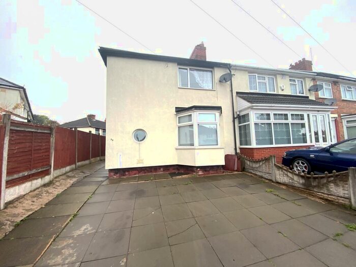 3 Bedroom End Of Terrace House To Rent In Corbyn Road, Bordelsey Green, B9