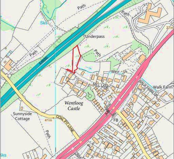 Land For Sale In Mill Lane, Castleton, Cardiff, South Glamorgan, CF3