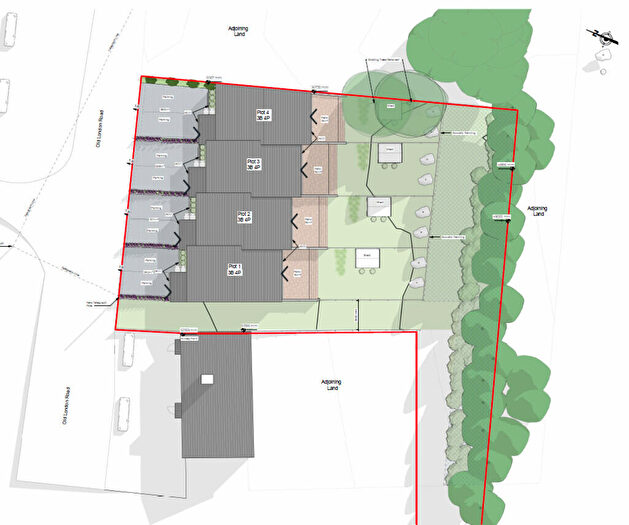 Land For Sale In Washington - Four Building Plots, RH20